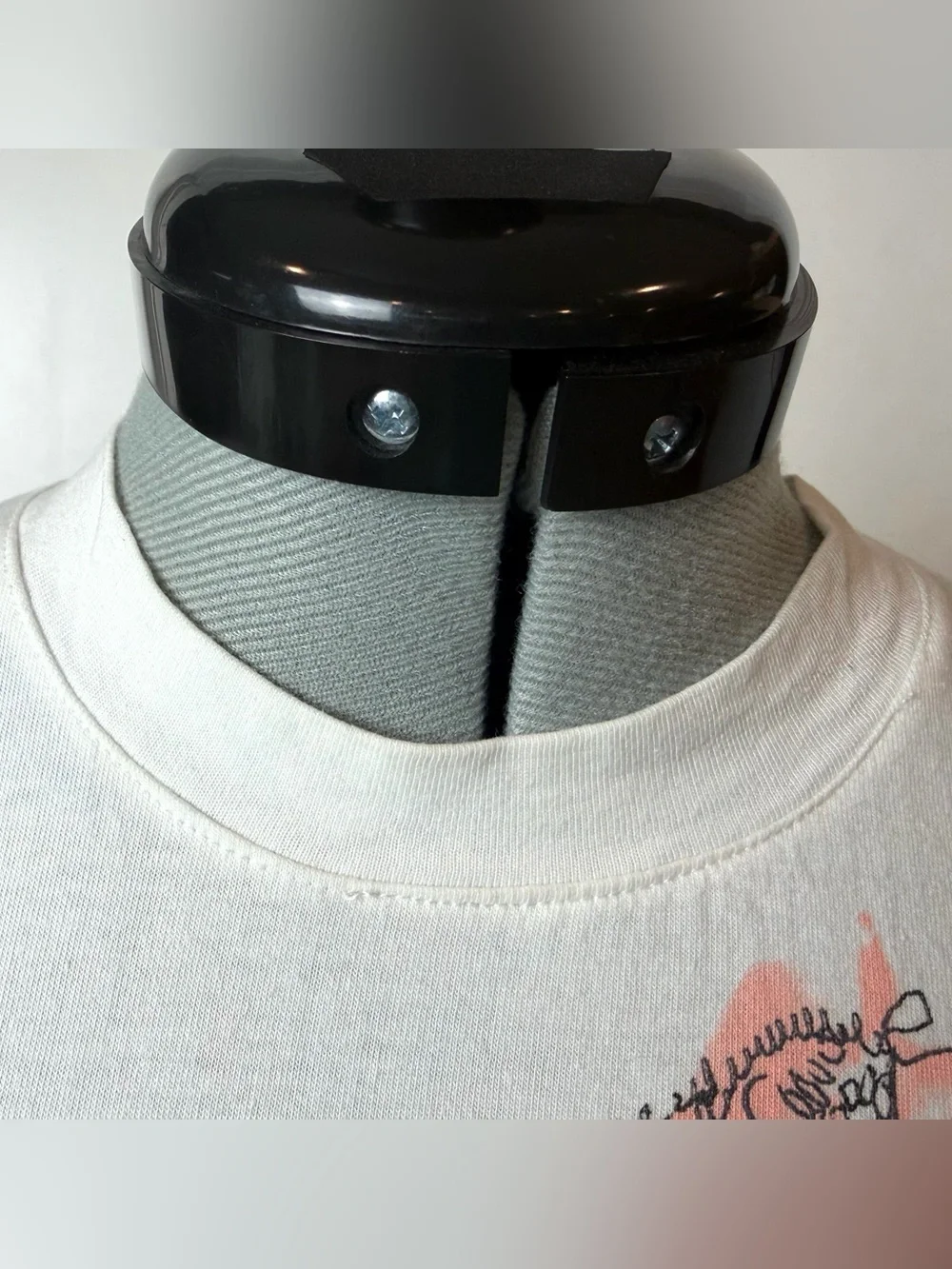 DIOR VTG Galliano ‘02 Corset Tee, white w/pink velvet ribbons&lace, M, EUC🎀 - Picture 10 of 15